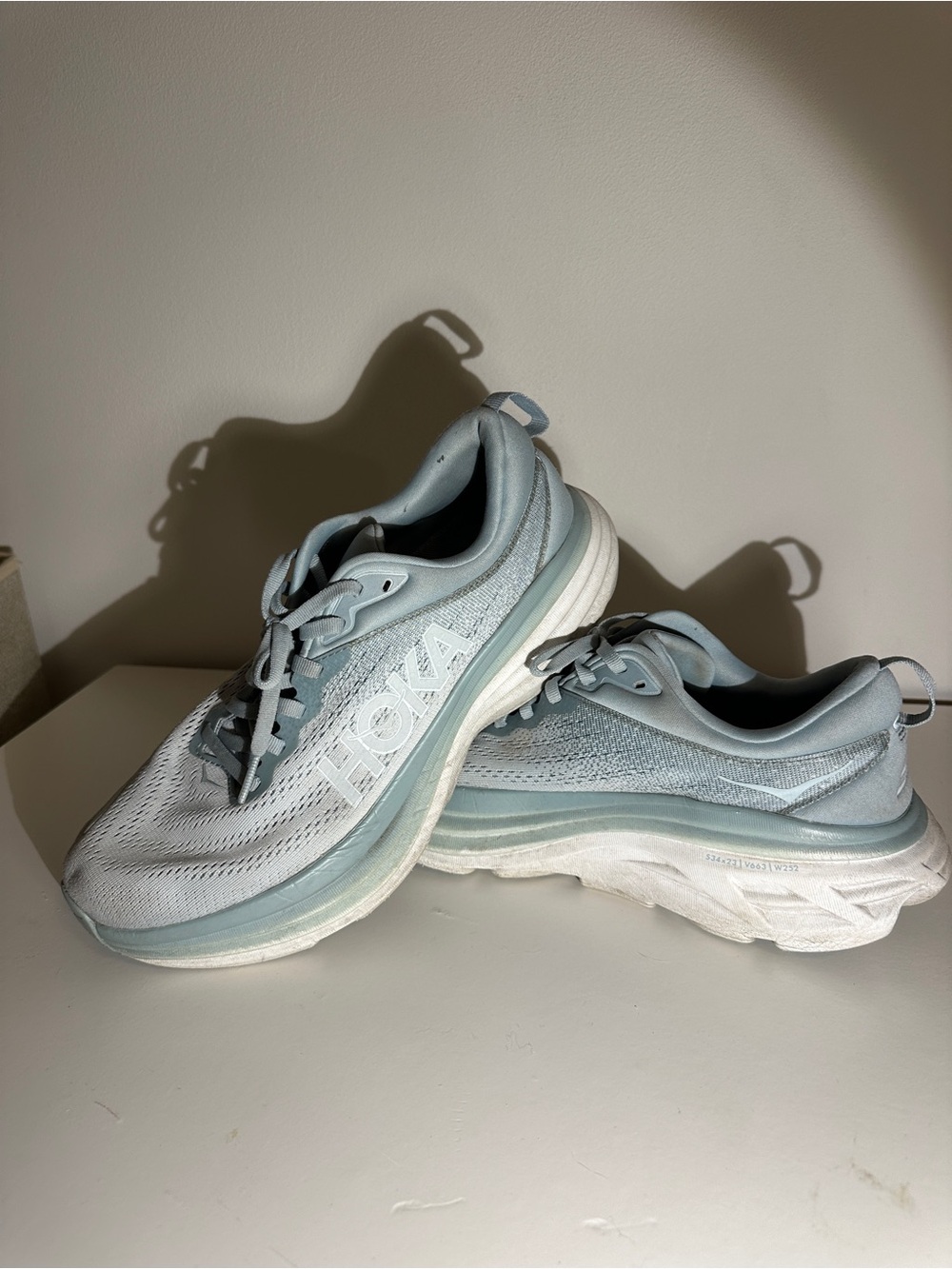 HOKA Women's Light Blue Running Shoes